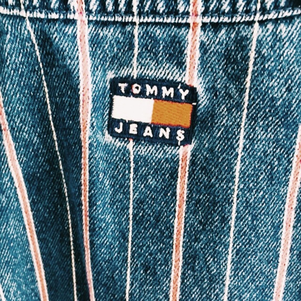 🇺🇸 [size: L] Vintage Tommy Jeans Jacket - Picture 5 of 7